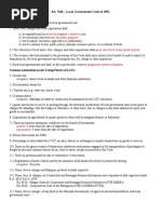 RA 7160 - Local Government Code of 1991: Taxation Shall Be Uniform