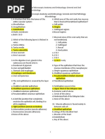 Cluster II:General and Oral Microscopic Anatomy and Embryology General and Oral Pathology Microbiology