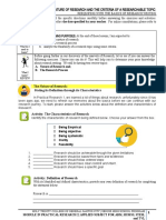 WEEK 1 - PR2 - Research Topic