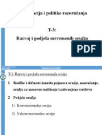 Proliferacija I Politike Razoružanja