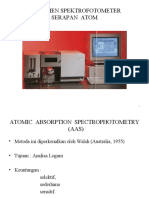 Instrumen Spektrofotometer Serapan Atom