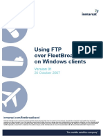 Using FTP Over Fleetbroadband On Windows Clients: 20 October 2007