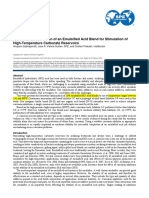 SPE 150337 Laboratory Optimization of An Emulsified Acid Blend For Stimulation of High-Temperature Carbonate Reservoirs