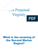 (MARIOLOGY) Perpetual Virginity