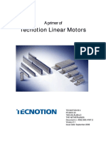 Tecnotion Linear Motors: A Primer of