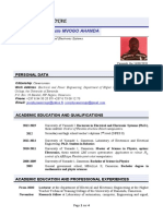 Curriculum Vitae: Joseph Jean-Baptiste MVOGO AHANDA