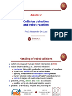 Collision Detection and Robot Reaction: Robotics 2