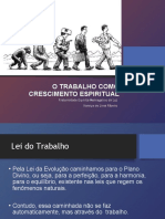 Palestra - O Trabalho Como Crescimento Espiritual 08-09-2019