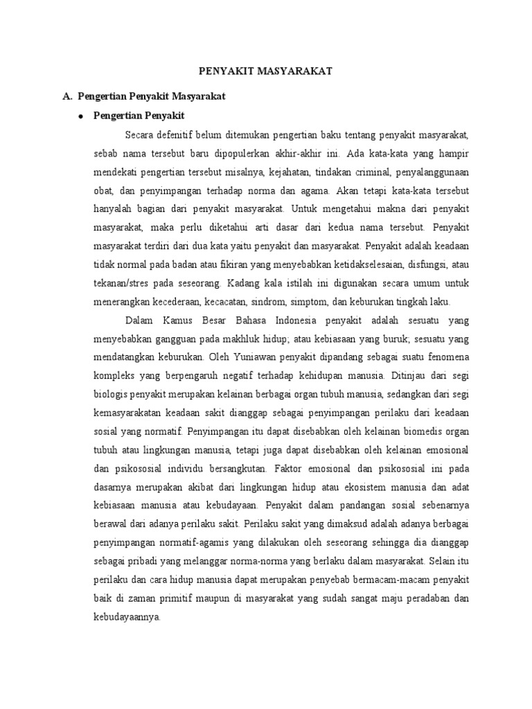 Program Kesehatan Masyarakat untuk Mencegah Penyakit di Desa Sikabau