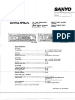 Sanyo FXD-775-RDS Service Manual