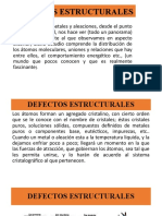 Defectos Estructurales