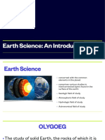 Module 1 Introduction To Earth Science PDF