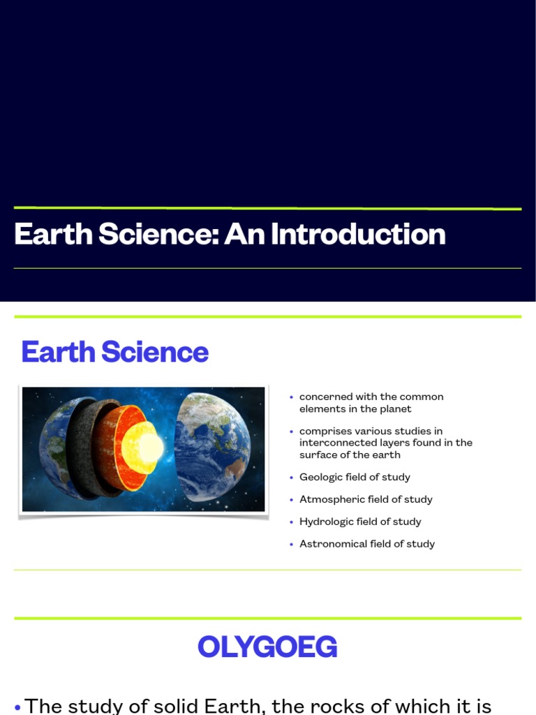 Module 1 Introduction To Earth Science PDF PDF
