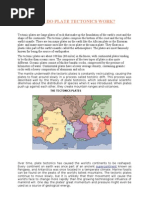 How Do Plate Tectonics Work