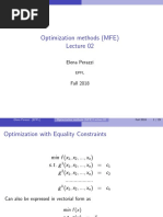 Optimization Methods (MFE) : Elena Perazzi