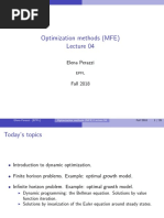 Optimization Methods (MFE) : Elena Perazzi