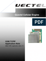 Quectel Cellular Engine: GSM Tcpip Application Note