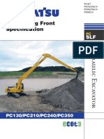 Komatsu Super Long Front Specification