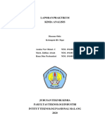 Laporanbesar Praktikumkimiaanalisa PDF