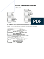 Ejercicios Prácticos de Comunicación Interpersonal PDF