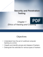 Computer Security and Penetration Testing: Ethics of Hacking and Cracking