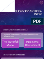 Process Models - Waterfall