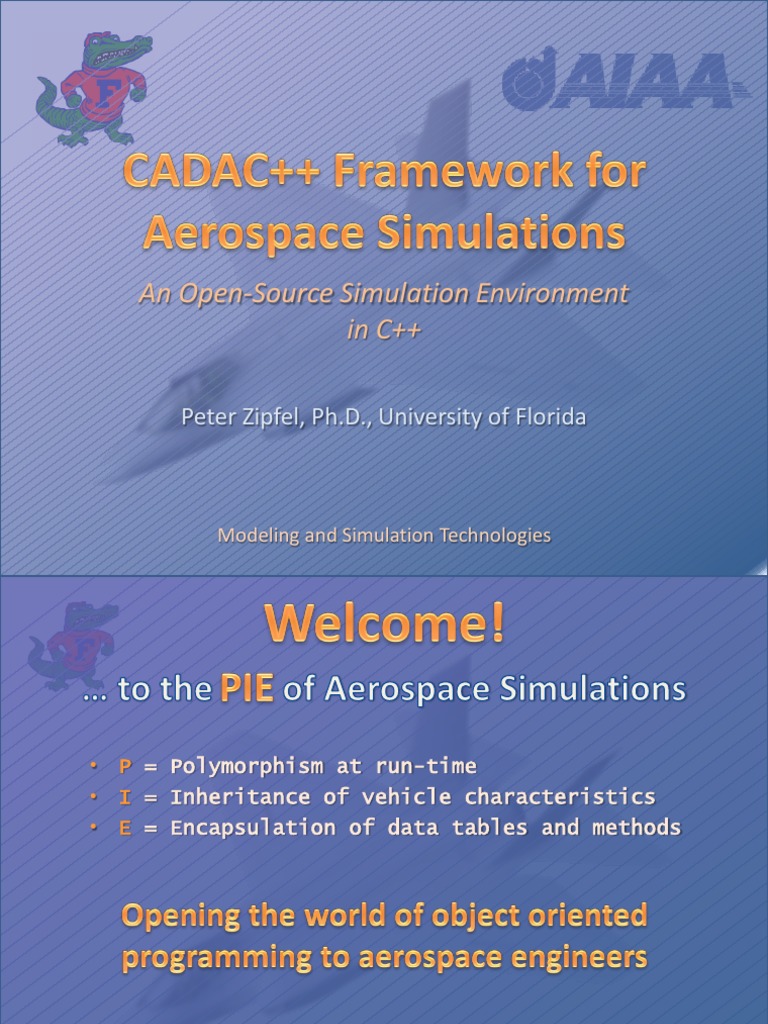 An Open-Source Simulation Environment in C++: Peter Zipfel, PH.D ...