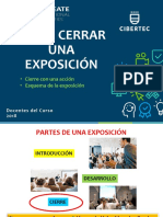 S12-Cómo cerrar una exposición- HHCCI- 2018-I