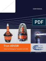 Manual User Manual - Tron 40VDR