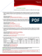 Scientific Variables Worksheet