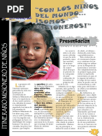 ItinerarioMisioneroNinos PDF