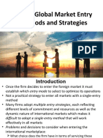 Final Global Market Entry Methods and Strategies