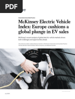 McKinsey Electric Vehicle Index Europe Cushions A Global Plunge in EV Sales VF