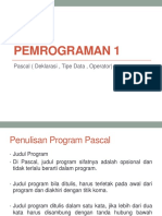 Materi Pertemuan 2