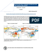 Fao Global Information and Early Warning System On Food and Agriculture (Giews)