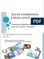 Texto Expositivo - Explicativo