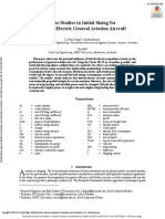 Case Studies in Initial Sizing For Hybrid-Electric General Aviation Aircraft