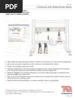 Continuous and Indeterminate Beams: Structures