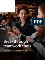 Breakthrough teamwork tools