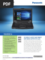 Toughbook CF 54 Spec Sheet