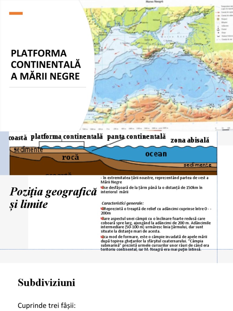 Platforma Continentala A Marii Negre