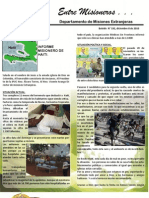 Boletin 192 Informe Misionero de Haiti - Diciembre 8 de 2010