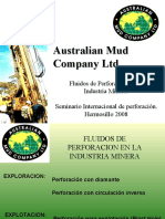 Australian Mud. Fluidos para  perforación