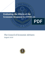 Evaluating the Economic Response to COVID-19