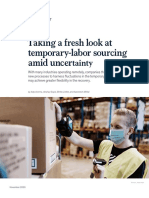 Taking A Fresh Look at Temporary-Labor Sourcing Amid Uncer: Tainty