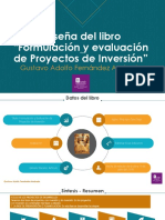 Gustavo Fernández - Reseña Del Libro - Formulación y Evaluación de Proyectos PDF