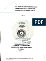 Ali Akbar: Dampak Pembangunan PLTA Koto Panjang Terhadap Pengembangan Wilayah..., 2005. USU E-Repository © 2008