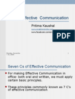 4 Business Communication Seven Cs - 2020 - Students