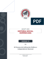 Historia Social Dominicana: HIST-101