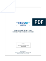 129-0015 Especificación Técnica para el Diseño de Fundaciones de Hormigón